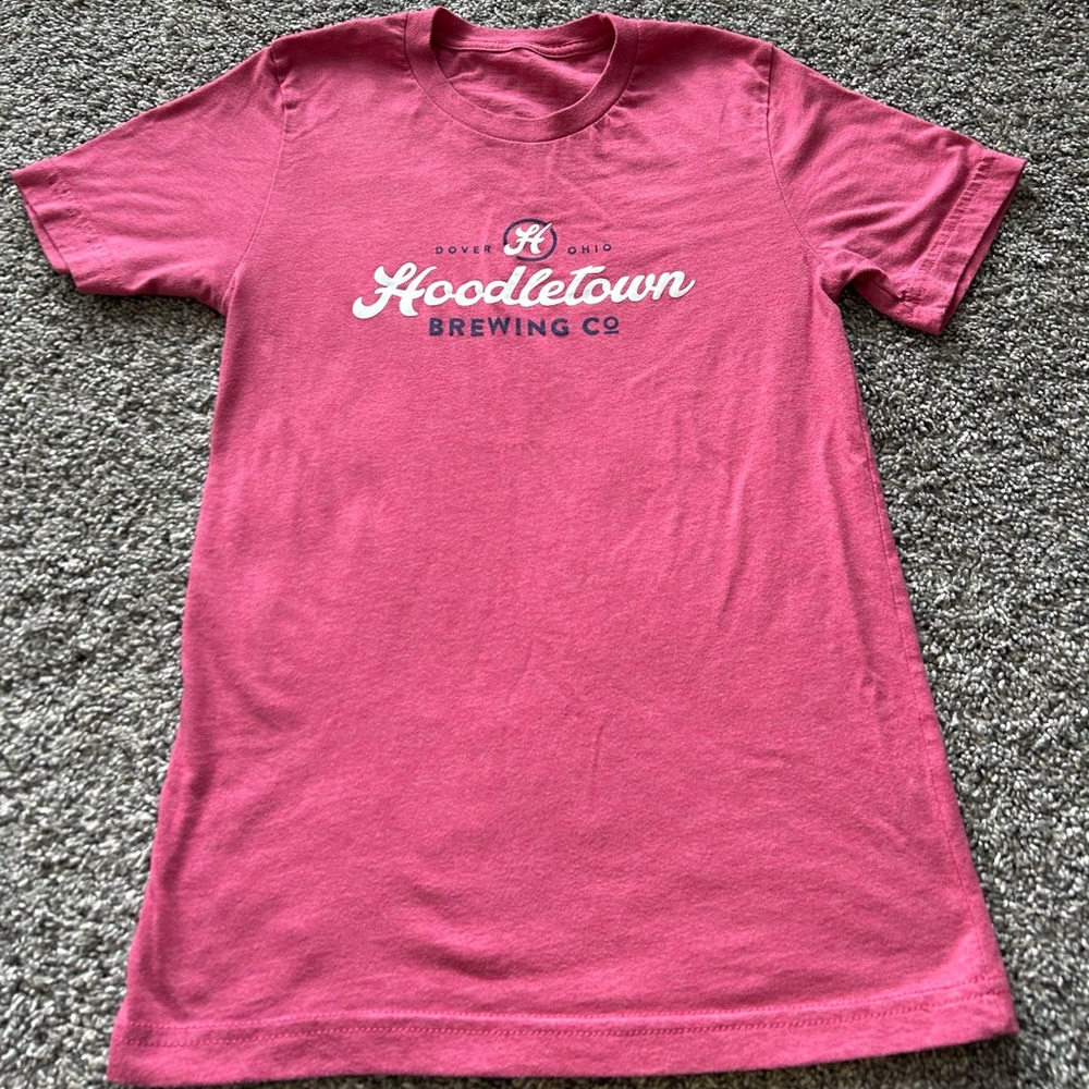 Hoodletown Brewing Co Pink T-Shirt